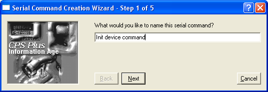 enter command name